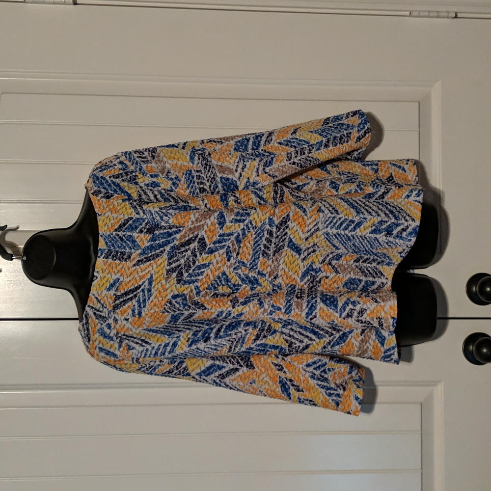 Ruby Rd Lightweight Multicolored Extra Large Long… - image 1